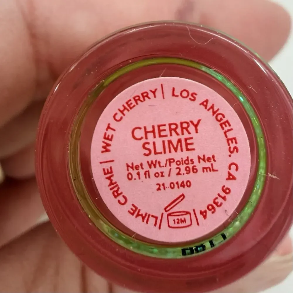 Lime Crime Wet Cherry Ultra-Shiny Lip Gloss - Cherry Slime Full Size